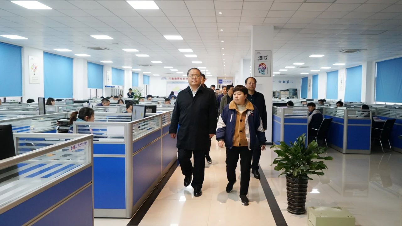 河間市委書記尹衛江一行來訪瑞立